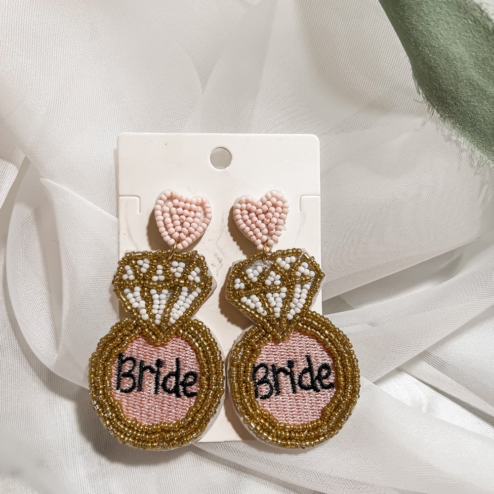 Bride earrings